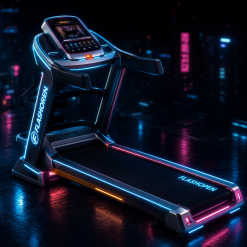 Flashopen Slim Foldable Treadmill with App